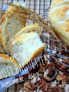 Foto resep Roti Baguette Homemade