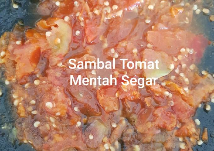 Sambal Tomat Mentah segar