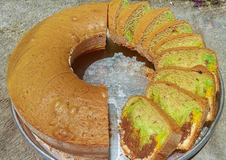 Resep Bolu Loreng/Army Cake yang bikin betah