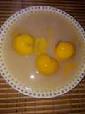 Mazamorra de durazno con harina