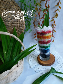 Foto resep Sawut Singkong Pelangi