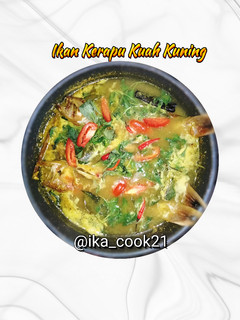 Foto resep Ikan Kerapu Kuah Kuning