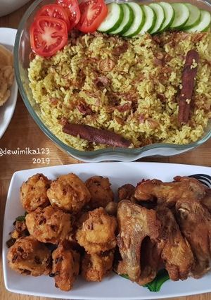 Foto resep Nasi kebuli Ayam rumahan