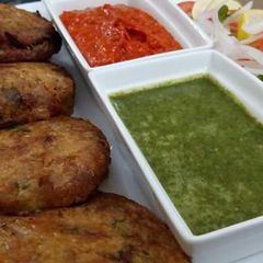 A picture of Allu ke kabab.