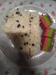 Foto resep Bolu pelangi kukus lembut