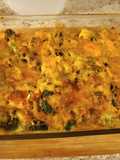 Cazuela de brócoli y queso