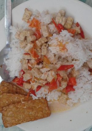 Foto resep Jangan lombok&tempe garing
