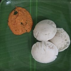 Vendhaya idli fenugreek idly A picture of Vendhaya idli fenugreek idly.