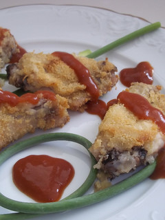 Una foto de Alitas de pollo crujientes al horno