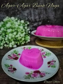 Gambar Agar-Agar Buah Naga Cinta Bersemi