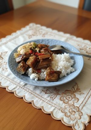 Foto resep 1176. Tumis Terong Ikan Asin