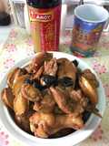 Semur Ayam,abalone dan jamur kuping / man kai,pau yi&wan yi