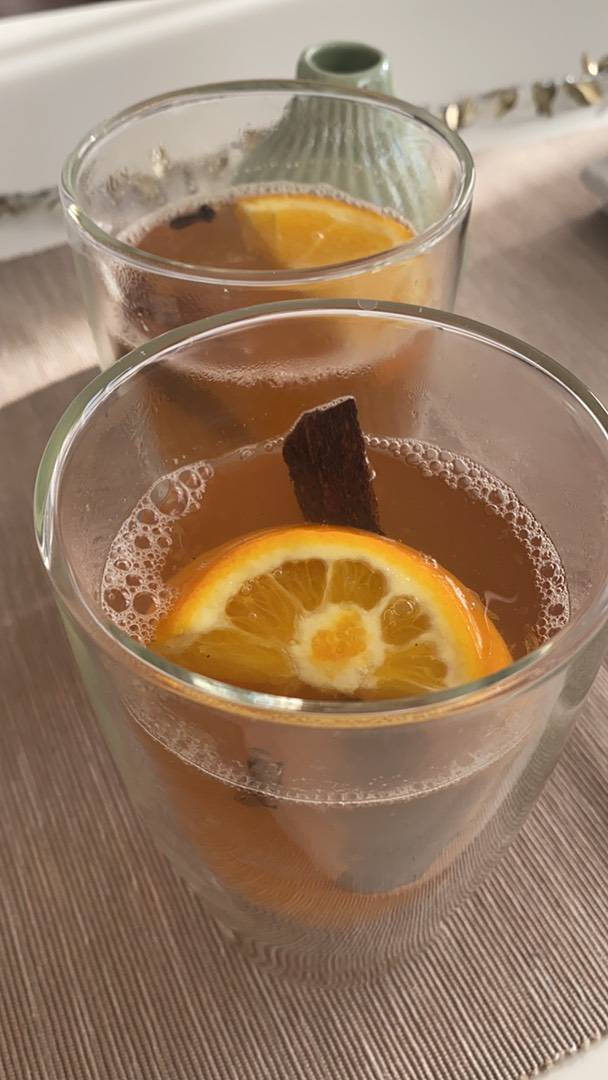 Forralt fehérbor recept recept fotó