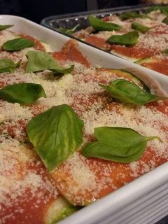 Una foto de Lasagna de zucchini (sin harina)