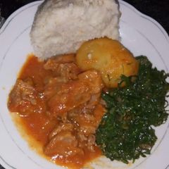 A picture of Nyama tumbukiza.
