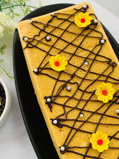 Foto resep Cake Singkong Aroma Teh Gluten Free