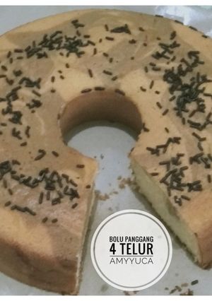 Foto resep Bolu panggang 4 telur