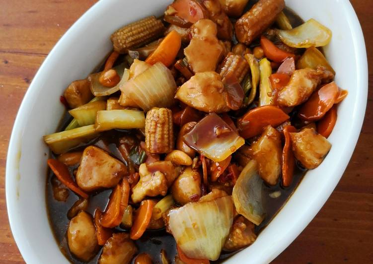 Recipe of Speedy Kung Pao Chicken 😙😄