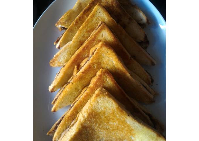 Roti bakar sederhana simple