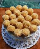 Cukormentes túró gombóc torta