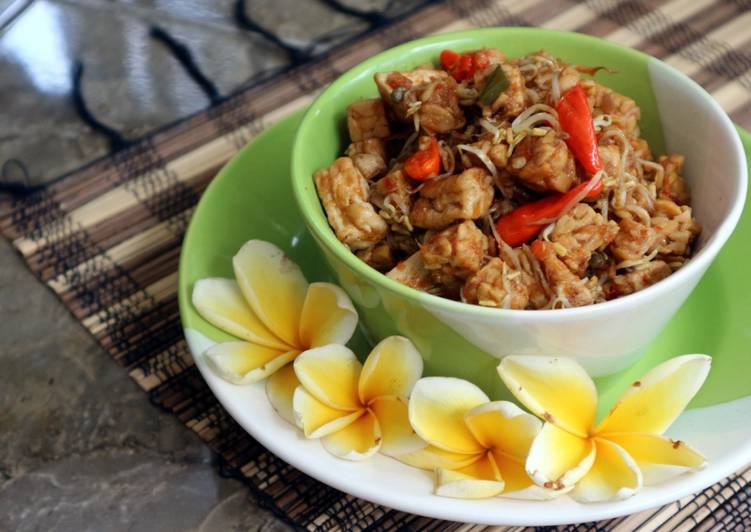 Sambal Goreng Tempe Tahu Tauge