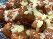 Gambar cheese baked meatball