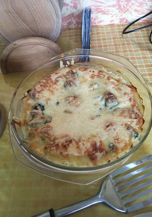 Brokkolis-sajtos csirkemell recept fotója