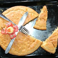 A picture of Healthy tomato cake.