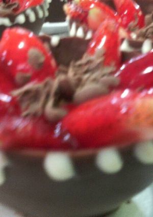Una foto de Tacitas de chocolate