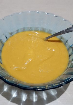 Foto resep Mpasi Bayi 7 Bulan : Tempe, Lobak, Jagung & Wortel