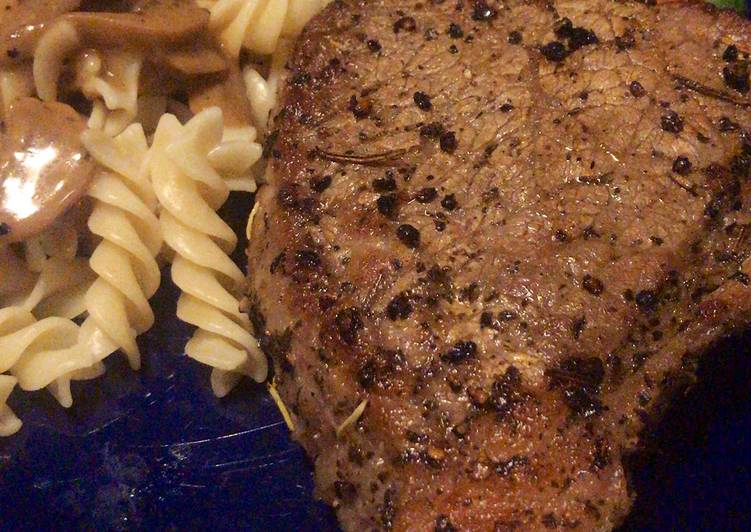 Pan Grilled Tenderloin Steak
