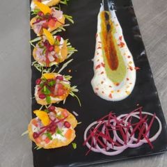 A picture of Crispy Papdi Chaat.