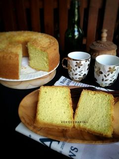Foto resep Bolu pandan panggang