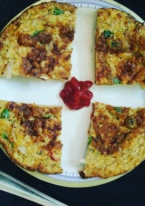 A picture of Make the tastiest Omlettee without the oil that worries you.