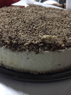 Una foto de Tarta de queso y chocolate 🍫