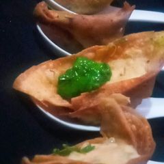 A picture of Chicken wonton.