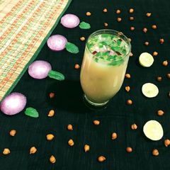 A picture of Chana Sattu Sharbat.