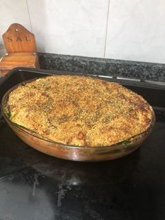 Una foto de 209. Lasaña de calabacín y pollo (principal carne)
