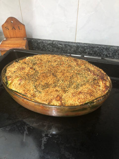 Una foto de 209. Lasaña de calabacín y pollo (principal carne)
