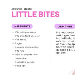 A picture of Little bites.