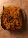 قرع وحمصPumpkin with chickpeas