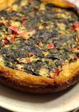 Una foto de Tarta con base de pan lactal !