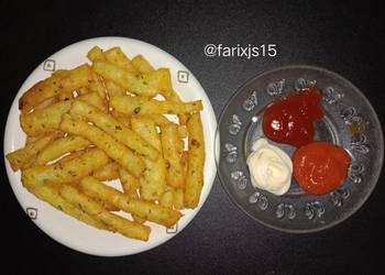 Mudah Cepat Memasak Cheese Cassava Sticks/Stik Singkong Keju Ala Restoran