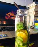 Detox cam dưa leo lá bạc hà hạt Chia