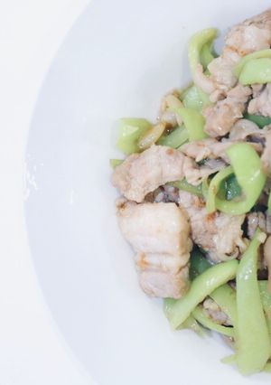 รูปของ หมูผัดพริกหยวก
