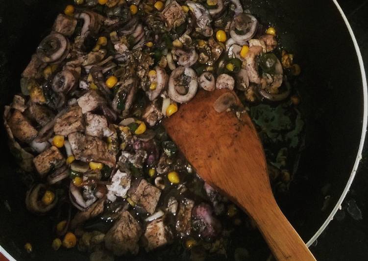 Proses memasak Cumi Hitam, Menggugah Selera