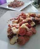 Winny/jamón con queso y chipotle