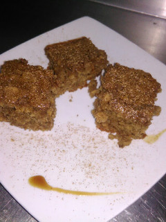 Una foto de Torta esponjosa de chocolate con avena en hojuela