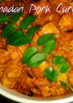 A picture of Thaninadan Pork Curry.