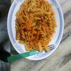 A picture of Vegetables pasta.